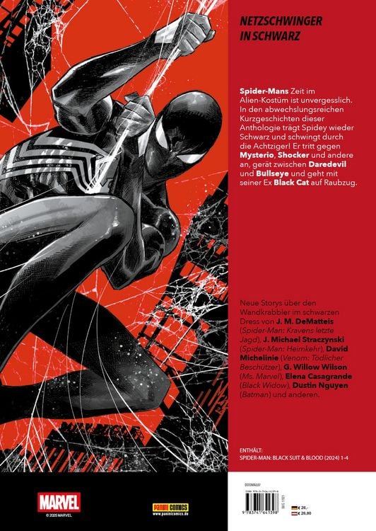 Produktbild: Spider-Man: Schwarz, Symbiont & Blut