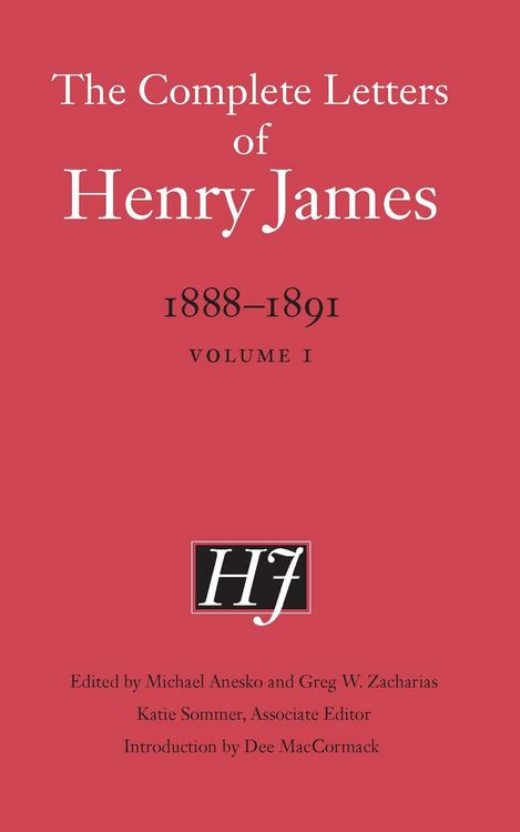 Produktbild: The Complete Letters of Henry James, 1888-1891