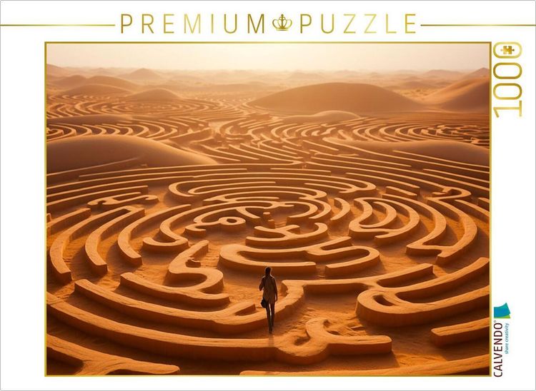 Produktbild: CALVENDO Puzzle Ein Motiv aus dem Kalender Labyrinth Universum | 1000 Teile Lege-Gr&ouml;&szlig;e 64x48cm Foto-Puzzle f&uuml;r gl&uuml;ckliche Stunden