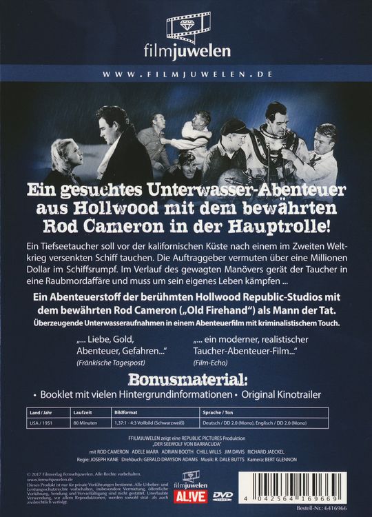 Produktbild: Der Seewolf von Barracuda - filmjuwelen