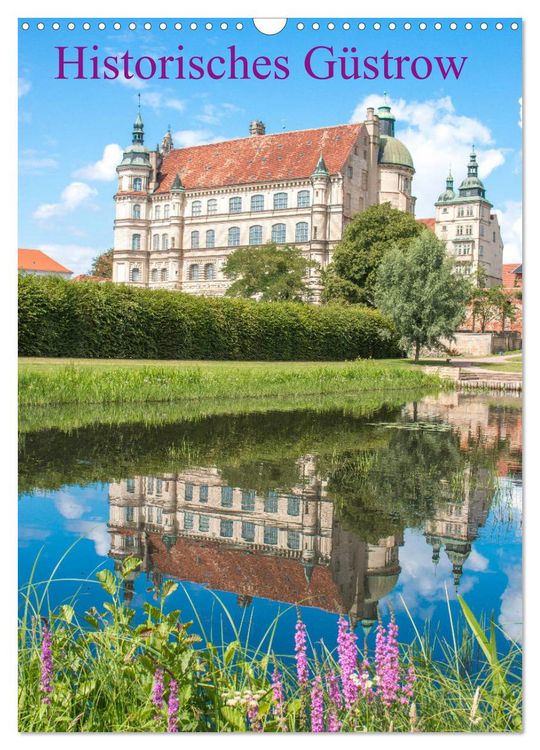 Produktbild: Historisches G&uuml;strow (Wandkalender 2026 DIN A3 hoch), CALVENDO Monatskalender