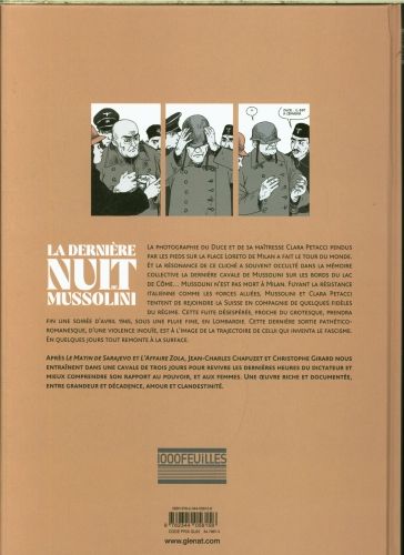 Produktbild: La derni&egrave;re nuit de Mussolini
