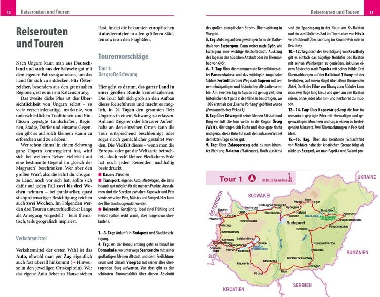 Produktbild: Reisef&uuml;hrer Ungarn und Budapest