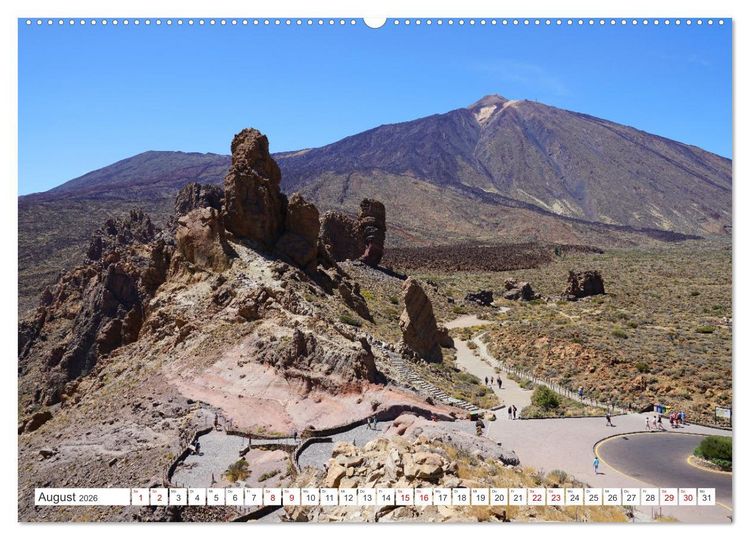 Produktbild: Puerto de la Cruz. Teneriffa Urlaub. (hochwertiger Premium Wandkalender 2026 DIN A2 quer), Kunstdruck in Hochglanz