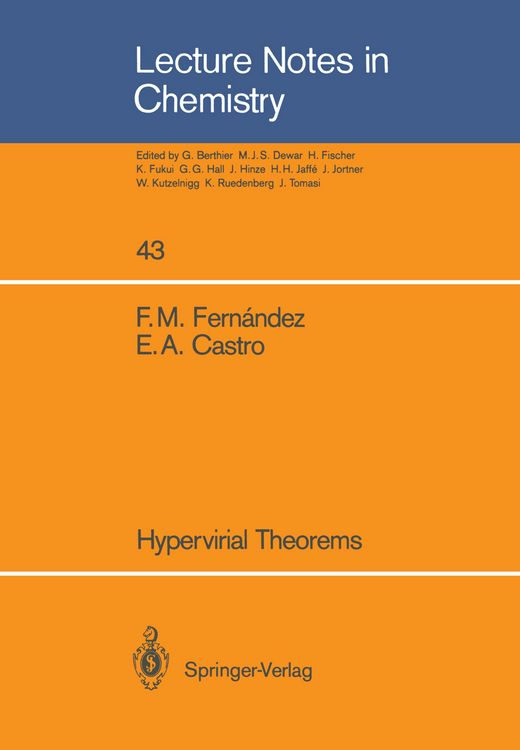 Produktbild: Hypervirial Theorems