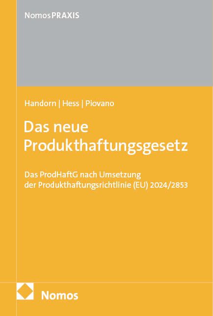 Produktbild: Das neue Produkthaftungsgesetz