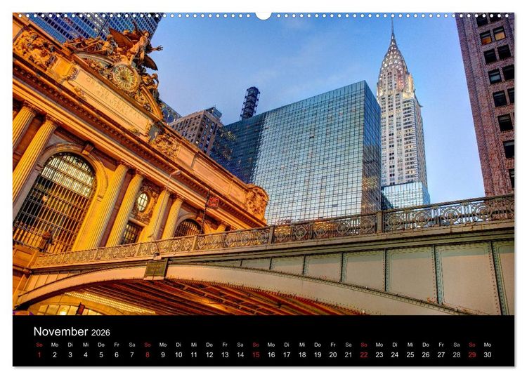 Produktbild: Zu Besuch in New York (Wandkalender 2026 DIN A2 quer), CALVENDO Monatskalender