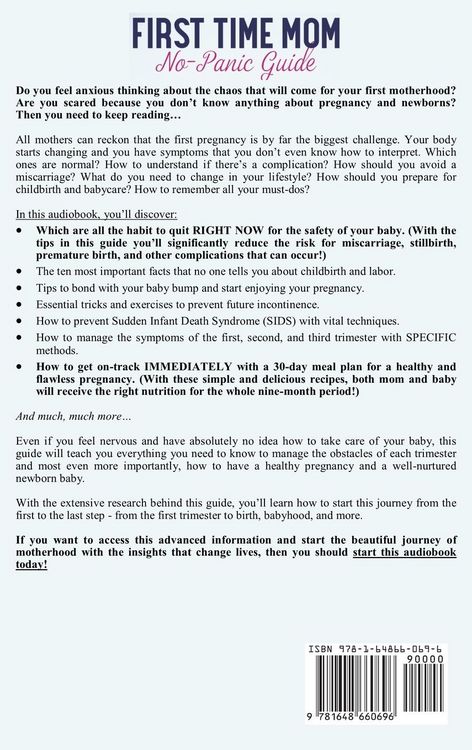 Produktbild: First Time Mom No-Panic Guide