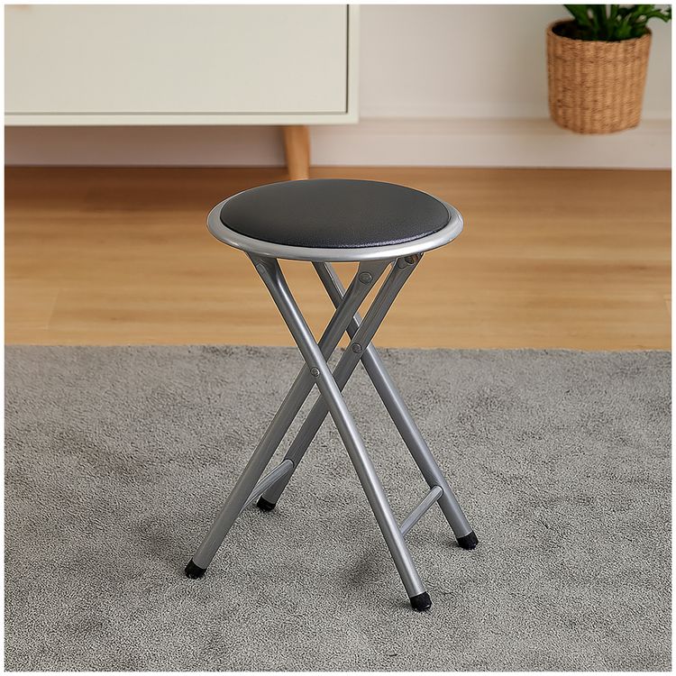 Produktbild: HTI-Living Klapphocker Dima PU Schwarz Klapphocker Dima PU Schwarz