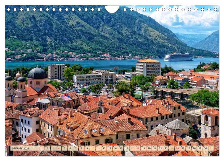 Produktbild: Reise nach Montenegro (Wandkalender 2026 DIN A4 quer), CALVENDO Monatskalender