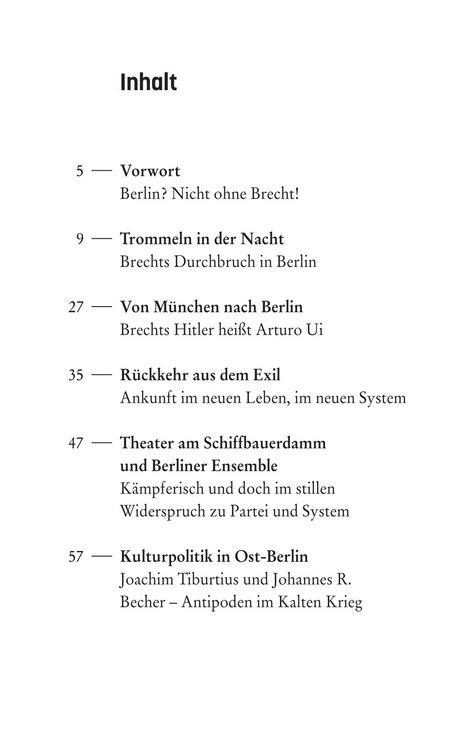 Produktbild: Bertolt Brecht in Berlin