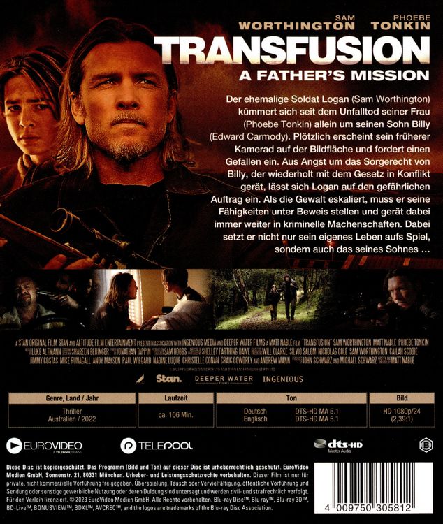Produktbild: Transfusion - A Father's Mission