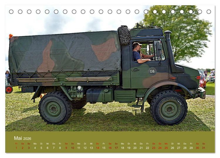 Produktbild: Ein Mythos mit Stern - das Universalmotorger&auml;t (Tischkalender 2026 DIN A5 quer), CALVENDO Monatskalender