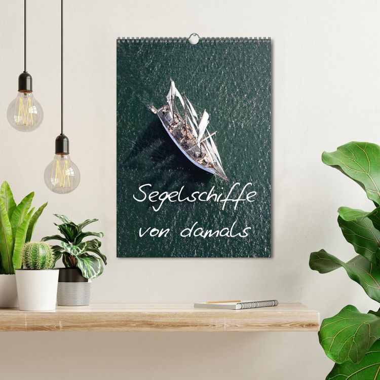 Produktbild: Segelschiffe von damals (Wandkalender 2026 DIN A3 hoch), CALVENDO Monatskalender