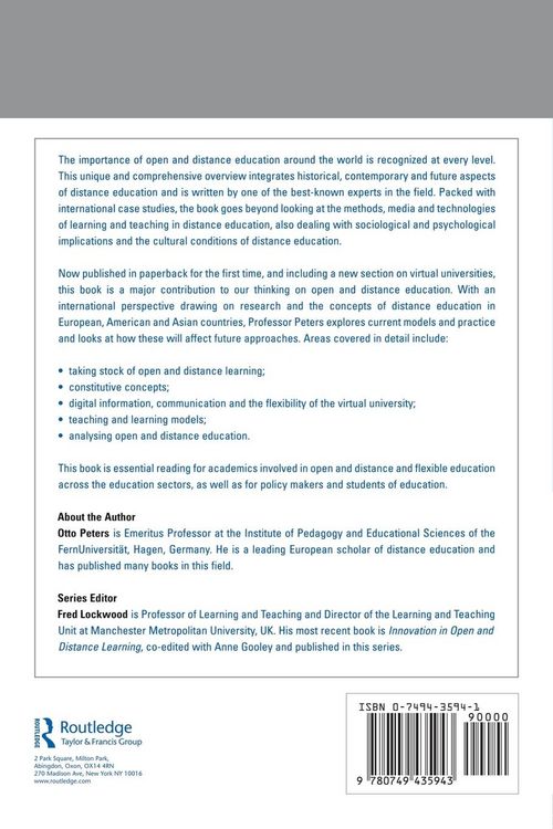 Produktbild: Learning and Teaching in Distance Education