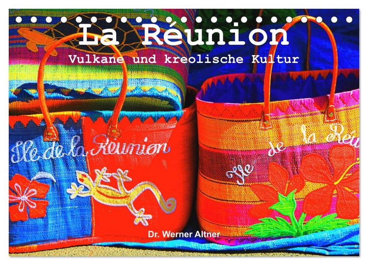 Produktbild: La R&eacute;union - Vulkane und kreolische Kultur (Tischkalender 2026 DIN A5 quer), CALVENDO Monatskalender