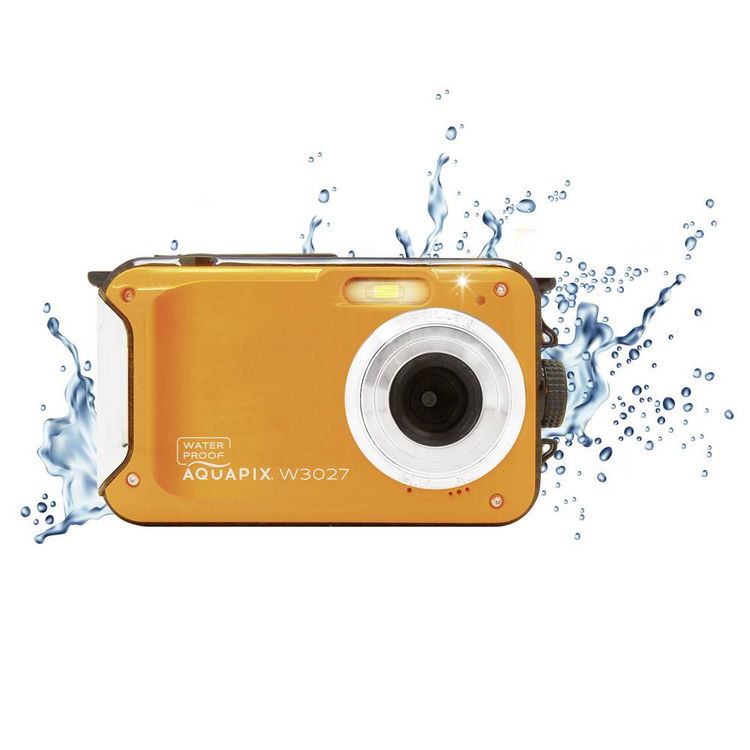 Produktbild: Aquapix W3027-O Wave Orange Digitalkamera 5 Megapixel Orange Wasserdicht