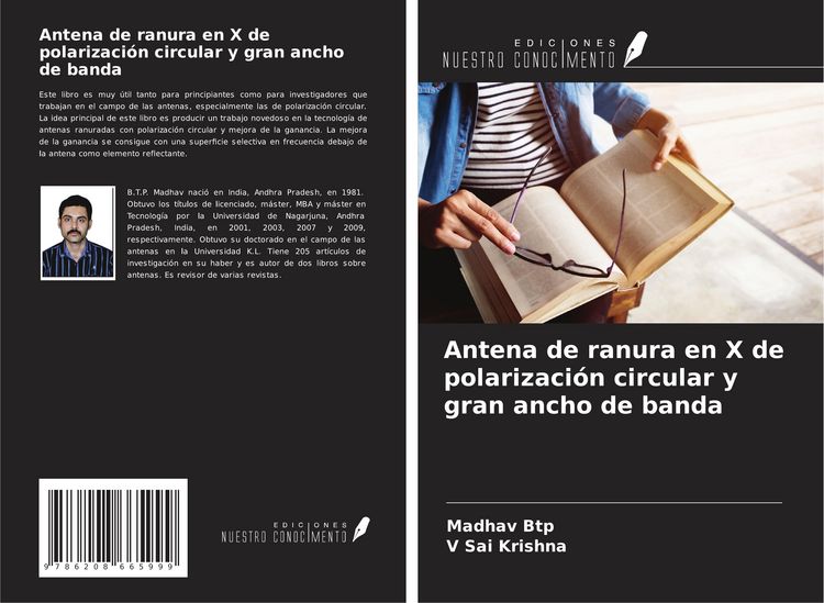 Produktbild: Antena de ranura en X de polarizaci&oacute;n circular y gran ancho de banda