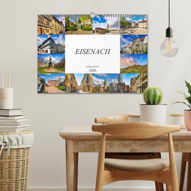 Produktbild: Eisenach Impressionen (Wandkalender 2026 DIN A3 quer), CALVENDO Monatskalender