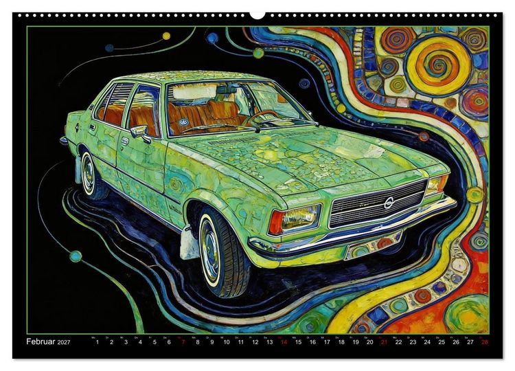 Produktbild: Alte Sch&auml;tze Kultmodelle im Jugendstilgewand (hochwertiger Premium Wandkalender 2027 DIN A2 quer), Kunstdruck in Hochglanz