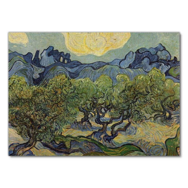 Lais Puzzle Vincent Willem van Gogh - Landschaft mit Olivenbumen 500 Teile  kaufen