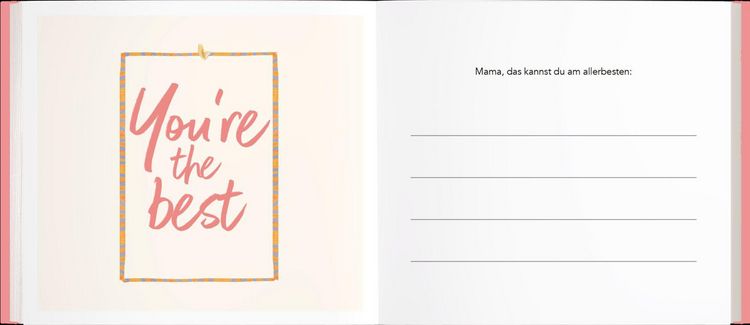 Produktbild: Mama. Viel Liebe in einem kleinen Buch