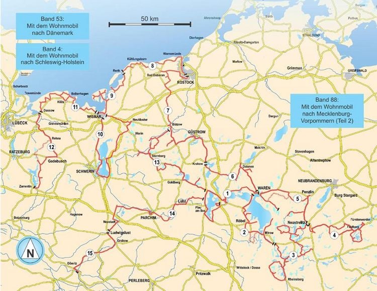 Produktbild: Mit dem Wohnmobil nach Mecklenburg-Vorpommern