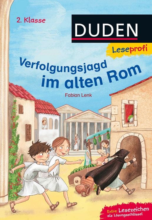 Produktbild: Duden Leseprofi &ndash; Verfolgungsjagd im alten Rom, 2. Klasse