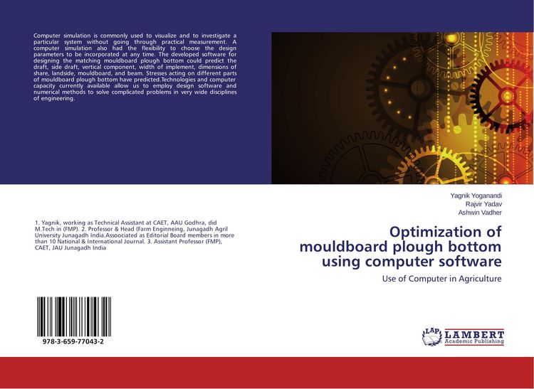 Produktbild: Optimization of mouldboard plough bottom using computer software