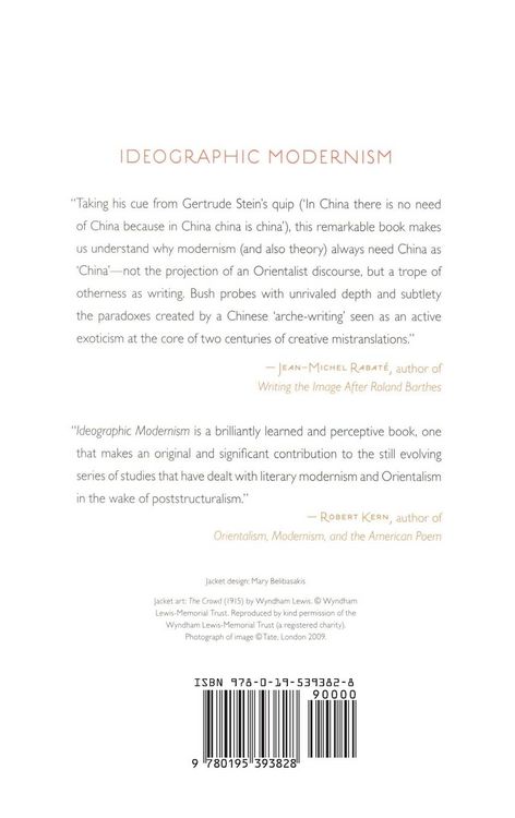Produktbild: Ideographic Modernism