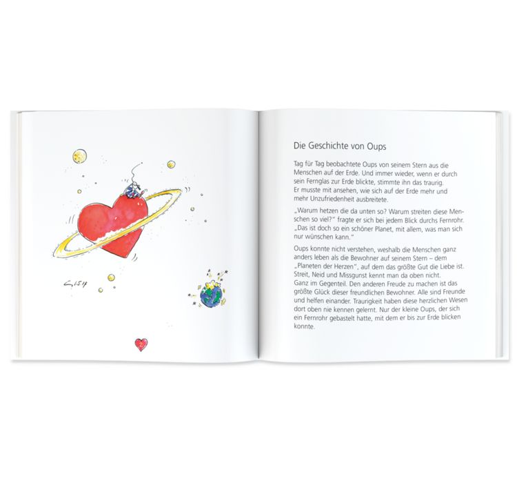 Produktbild: Oups vom Planeten der Herzen