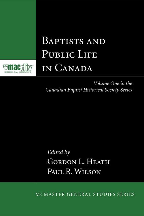 Produktbild: Baptists and Public Life in Canada