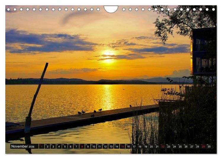 Produktbild: Lago di Varese - Eine der sch&ouml;nsten Seenlandschaften Italiens (Wandkalender 2026 DIN A4 quer), CALVENDO Monatskalender
