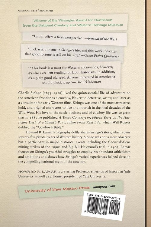 Produktbild: Charlie Siringo's West