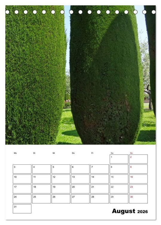 Produktbild: Am Gardasee (Tischkalender 2026 DIN A5 hoch), CALVENDO Monatskalender
