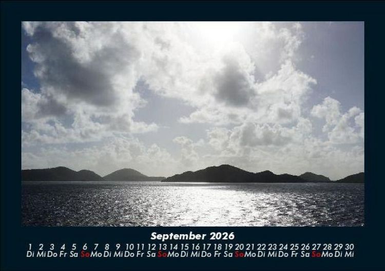 Produktbild: Die Seen der Erde 2026 Fotokalender DIN A5
