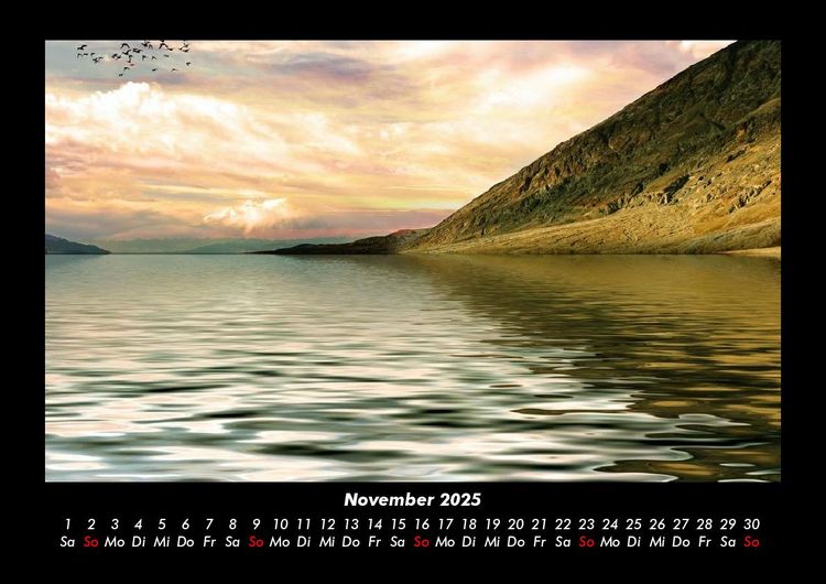 Produktbild: Seeblick 2025 Fotokalender DIN A3