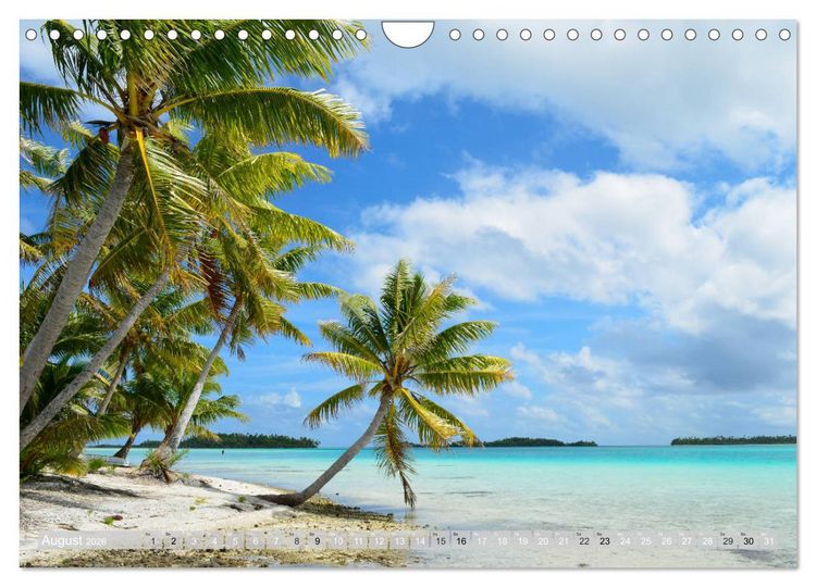 Produktbild: Bora Bora - Str&auml;nde und Landschaften (Wandkalender 2026 DIN A4 quer), CALVENDO Monatskalender