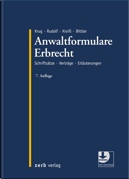 Produktbild: Anwaltformulare Erbrecht