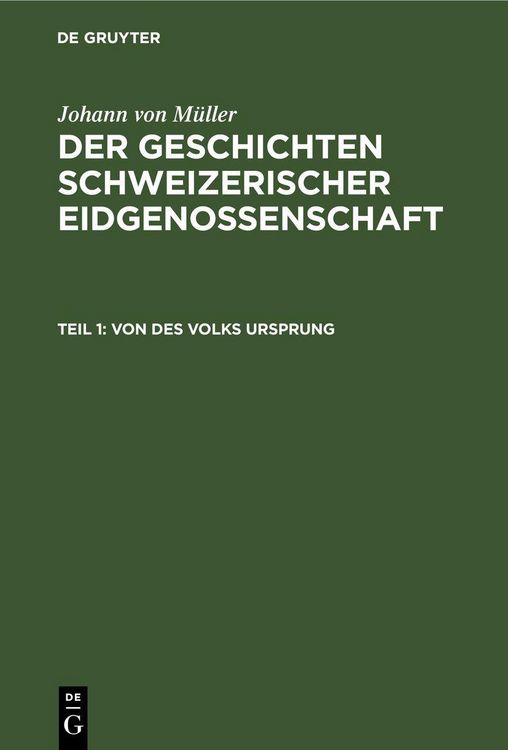 Produktbild: Von des Volks Ursprung
