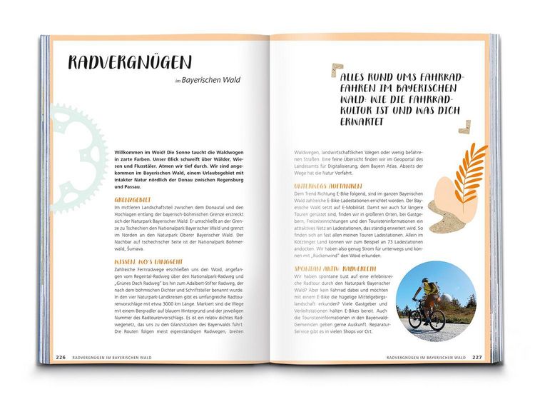 Produktbild: KOMPASS Radvergn&uuml;gen Bayerischer Wald