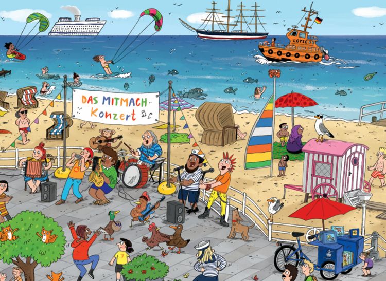 Produktbild: Das Travem&uuml;nde Wimmelbuch