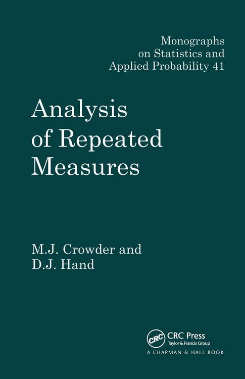 Produktbild: Analysis of Repeated Measures