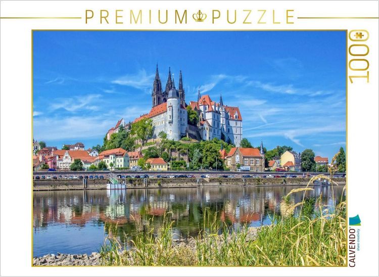 Produktbild: CALVENDO Puzzle Sachsen, Albrechtsburg Mei&szlig;en | 1000 Teile Lege-Gr&ouml;&szlig;e 64x48cm Foto-Puzzle f&uuml;r gl&uuml;ckliche Stunden