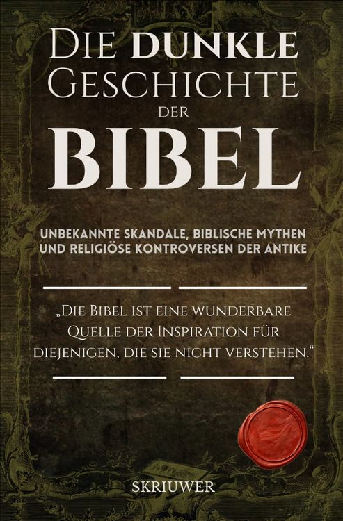 Produktbild: Die dunkle Geschichte der Bibel
