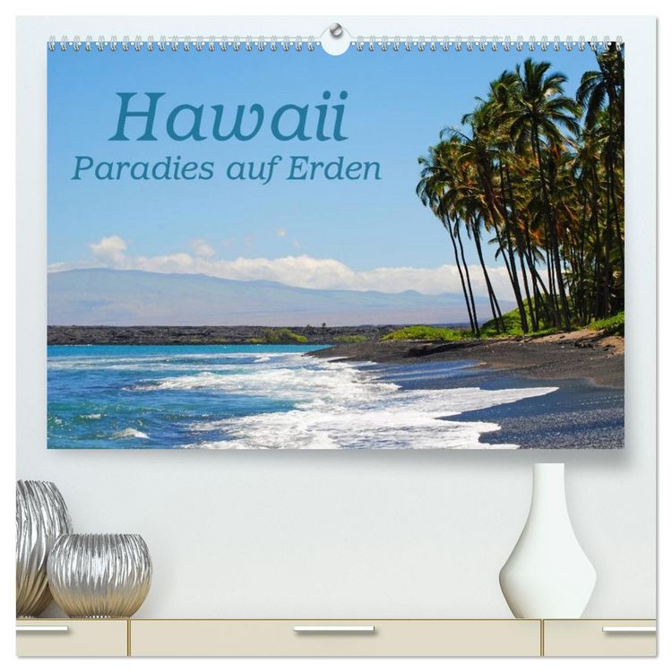 Produktbild: Hawaii Paradies auf Erden (hochwertiger Premium Wandkalender 2026 DIN A2 quer), Kunstdruck in Hochglanz