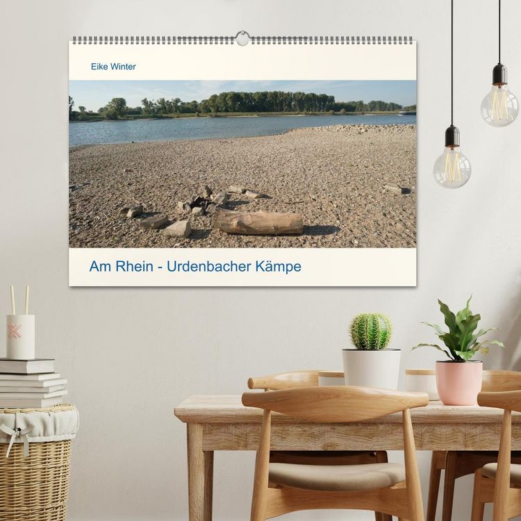 Produktbild: Am Rhein - Urdenbacher K&auml;mpe (Wandkalender 2026 DIN A2 quer), CALVENDO Monatskalender