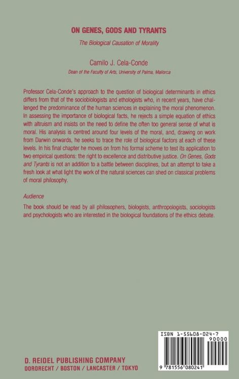 Produktbild: On Genes, Gods and Tyrants