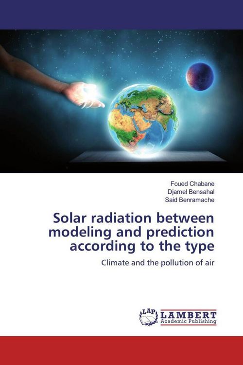 Produktbild: Solar radiation between modeling and prediction according to the type