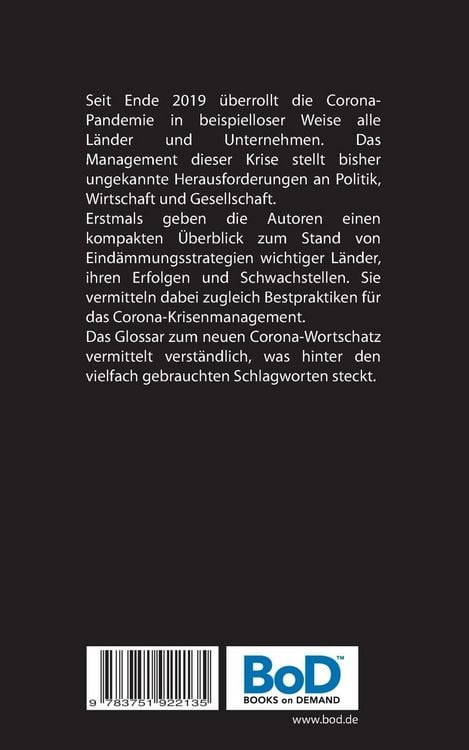Produktbild: Corona-Krisenmanagement